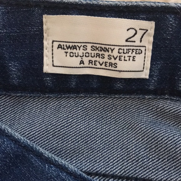 Gap Always Skinny Cuffed Jeans - Picture 3 of 5